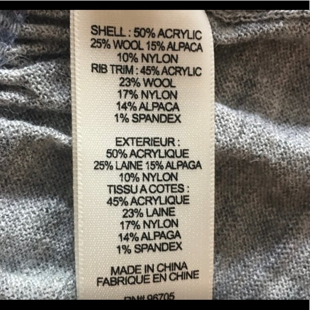 REBECCA TAYLOR SMOCKED RIB PEPLUM PULLOVER - Sz L - Picture 5 of 5